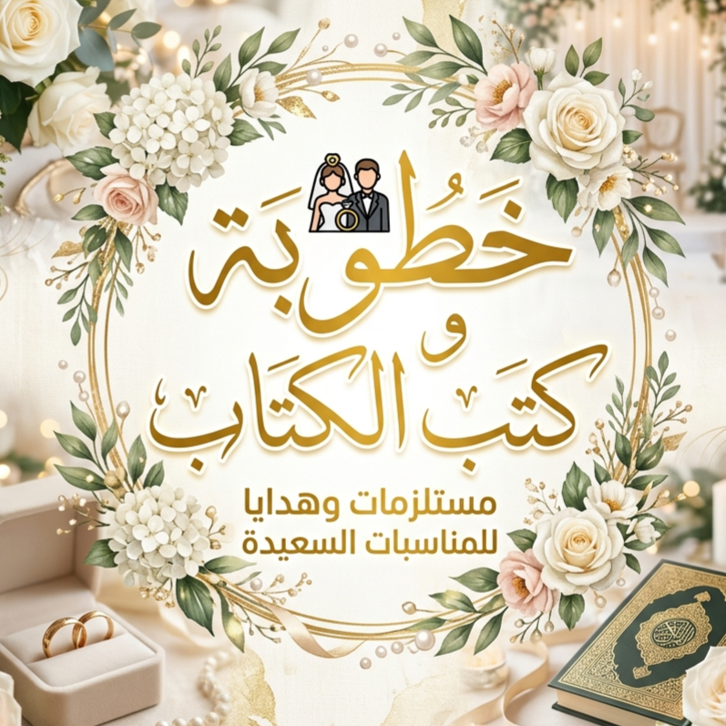 خطوبة 👰‍♂ وكتب الكتاب
